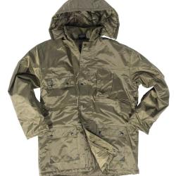 Parka Mil-Tec Dubon en polyester enduit PVC - Vert olive / M