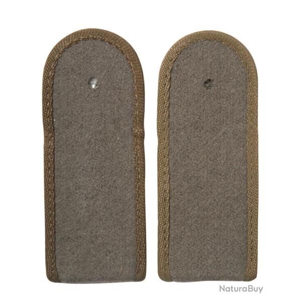 Pattes d'�paule de soldat est-allemand � finition mate, fonds - Autre