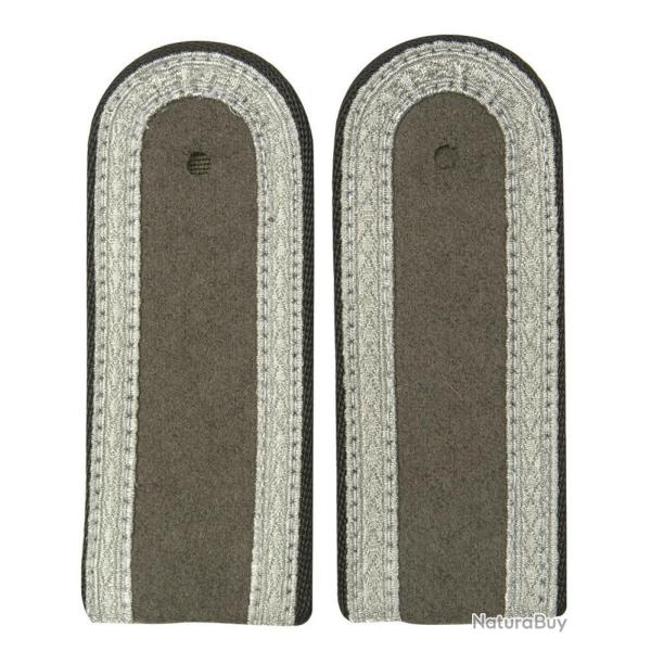 Pattes d'�paule de sous-officier de l'arm�e est-allemande, fonds - Noir