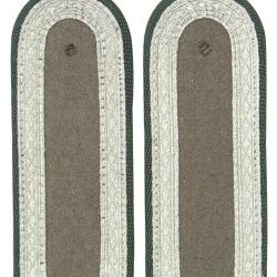 Pattes d'&eacute;paule de sous-officier est-allemand, liser&eacute; - Autre