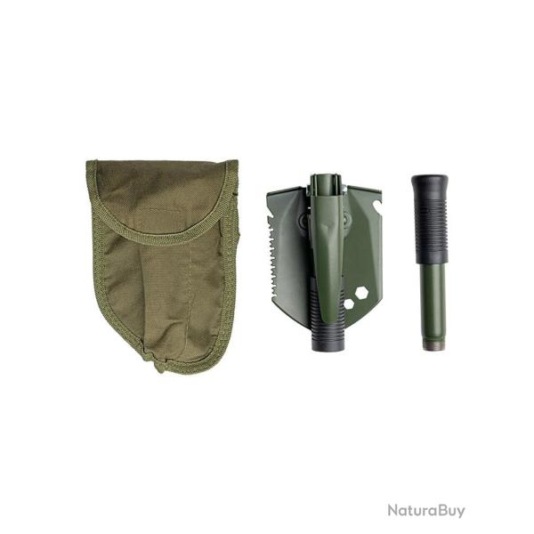 Pelle pliable multifonction Mil-Tec 530 g cl�s six pans - Vert olive