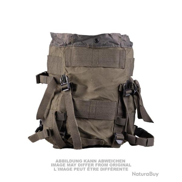 Petit sac � dos de l'arm�e autrichienne sans poche d'occasion, lot de 2 - Vert olive