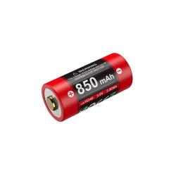 Pile Klarus 16340 850 mAh lithium-ion 3,6 V rechargeable - Autre