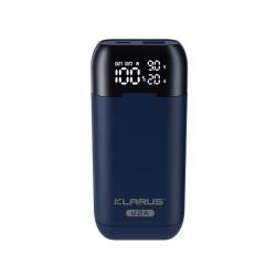 Pile Klarus Chargeur double K2A deux baies pour accumulateurs - Noir / bleu marine