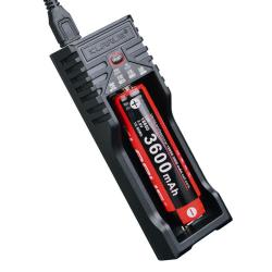 Pile Klarus Chargeur simple K1 PRO une baie pour accumulateurs - Noir