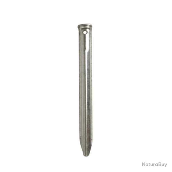 Piquet Tente acier 23 cm Mil-Tec � l'unit� - Steel