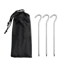 Piquets de tente Mil-Tec en aluminium 18 cm diam&egrave;tre 6 mm - Autre