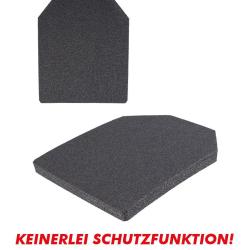 Plaques factices Mil-Tec en mousse XPE 33 x 25,5 cm 63 g - Noir