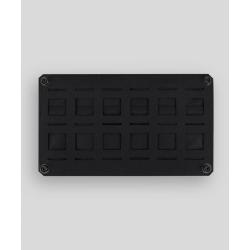 Plateforme MOLLE GK Professional &agrave; d&eacute;coupe laser - Noir