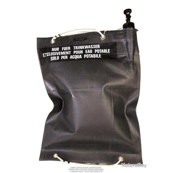 Poche � eau de l'arm�e suisse de 20 litres en PVC avec valve, lot de 5 - Autre