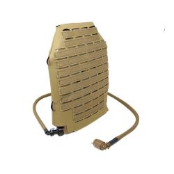 Poche &agrave; eau Qore Performance IcePlate Curve 1,5 L avec housse - Noir / Gauche