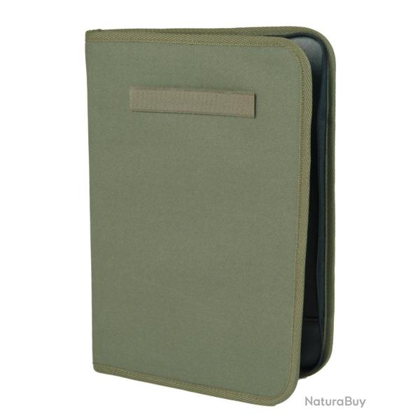 Pochette admin A4 Mil-Tec en polyester enduit PVC - Vert olive