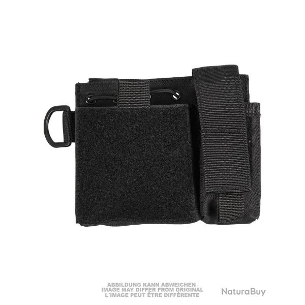 Pochette admin MOLLE Mil-Tec en polyester enduit - Noir