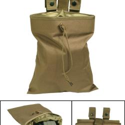 Pochette fourre-tout Mil-Tec 29 x 24 cm pour chargeurs vides - Coyote