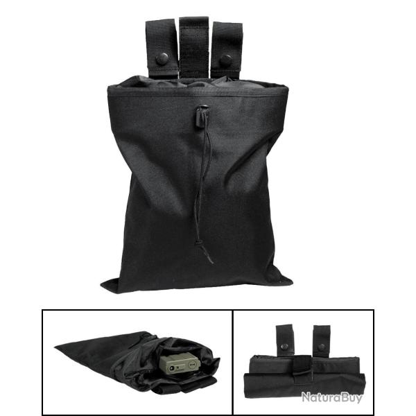 Pochette fourre-tout Mil-Tec 29 x 24 cm pour chargeurs vides - Noir