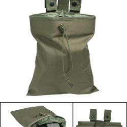 Pochette fourre-tout Mil-Tec 29 x 24 cm pour chargeurs vides - Vert olive