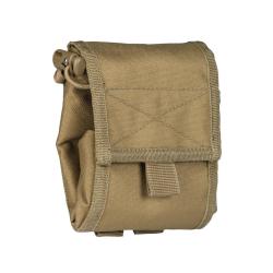 Pochette fourre-tout pliable Mil-Tec en polyester - Coyote
