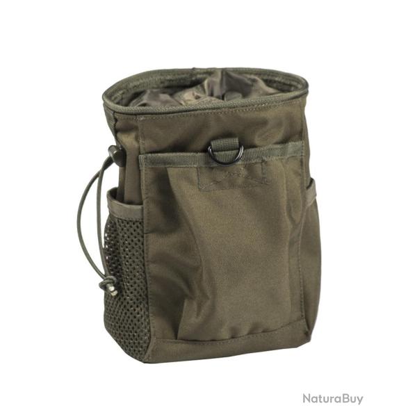 Pochette Mil-Tec Empty Shell MOLLE 14�7�20,5 cm polyester - Vert olive