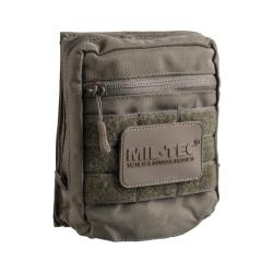 Pochette multi-usages Mil-Tec 15 x 5,5 x 17,5 cm &agrave; dos - Vert olive