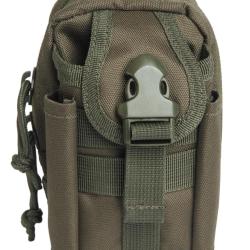 Pochette multi-usages Mil-Tec en polyester enduit PVC 13 &times; 8,5 &times; 5 cm - Vert olive