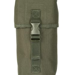 Pochette multi-usages Mil-Tec MOLLE en polyester enduit PVC - Vert olive