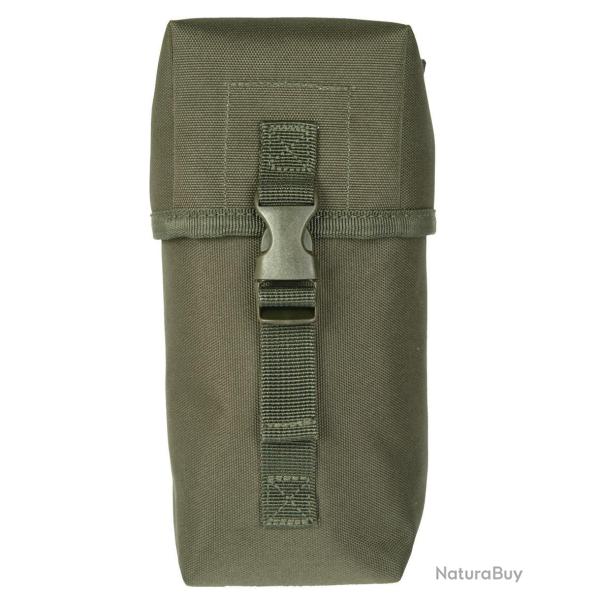 Pochette multi-usages Mil-Tec MOLLE en polyester enduit PVC - Vert olive