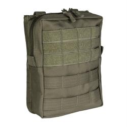 Pochette multi-usages Mil-Tec MOLLE Grand - Vert olive
