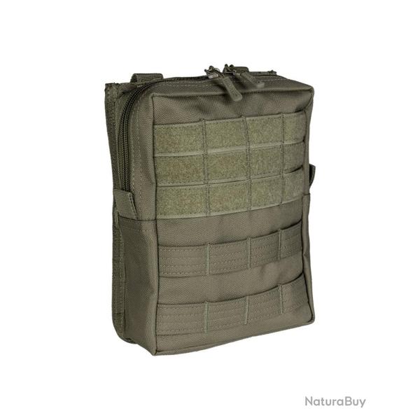 Pochette multi-usages Mil-Tec MOLLE Grand - Vert olive