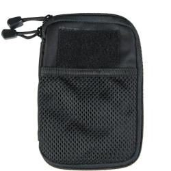 Pochette porte-documents MOLLE Mil-Tec &agrave; dos rembourr&eacute; - Noir
