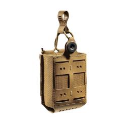 Pochette radio moyenne Frog Pro tissu LAHYCO conforme IR - Coyote
