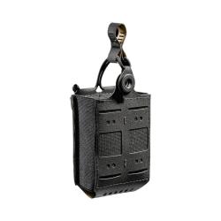 Pochette radio moyenne Frog Pro tissu LAHYCO conforme IR - Noir