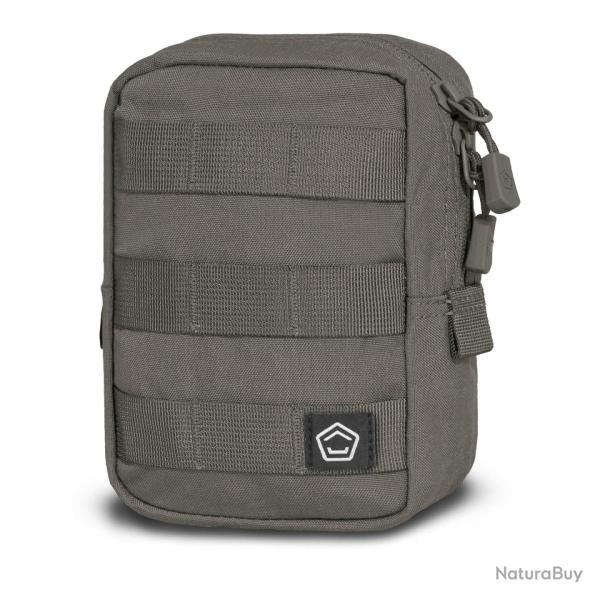 Pochette utilitaire 17 x 12 cm Pentagon Keros 100 % nylon - Brun gris RAL 7013
