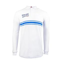 Polo de service manches longues GK Professional pour tenue d'uniforme - Blanc / S