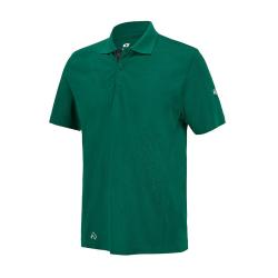 Polo Haix Flextreme coton polyester col boutonn&eacute; lavable - Vert / XL