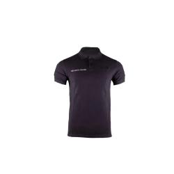 Polo neutre de s&eacute;curit&eacute; priv&eacute;e GK Safetek coton card&eacute; 190 g/m&sup2; - Noir / XS