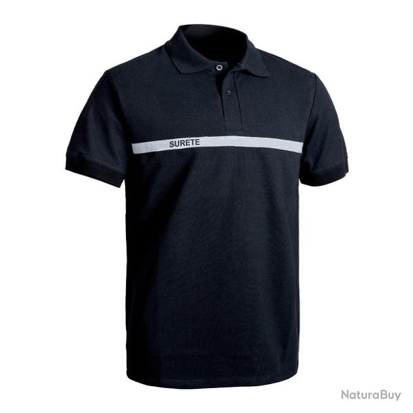 Polo S�curit� A10 Equipment S�CU-ONE S�ret� en 100 % coton - Noir / XS