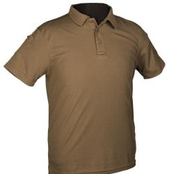 Polo tactique Mil-Tec &agrave; s&eacute;chage rapide en polyester - Vert olive / XL