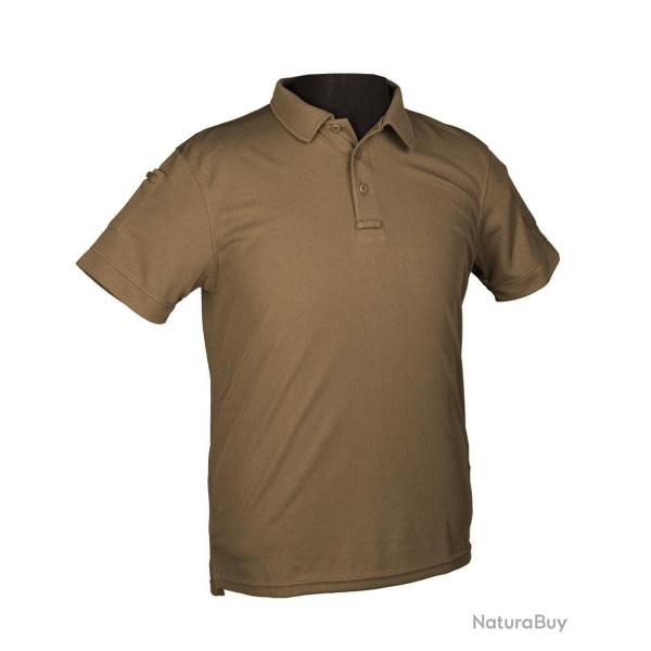 Polo tactique Mil-Tec � s�chage rapide en polyester - Vert olive / 3XL