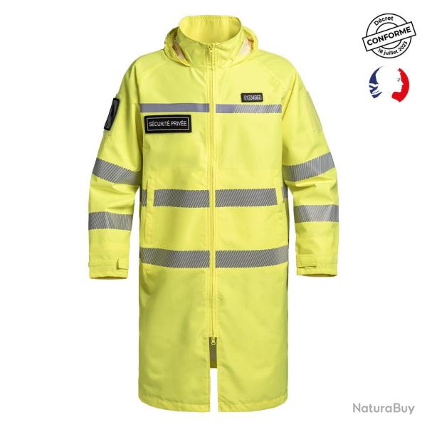 Poncho A10 Equipment Lightshell S�CU-ONE haute visibilit� - Jaune / M