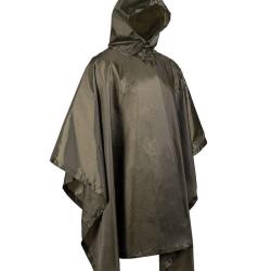 Poncho Mil-Tec Basic en polyester ripstop enduit 207 x 141 cm - Vert olive