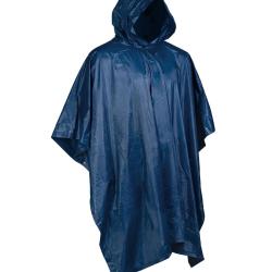 Poncho Mil-Tec en PVC 0,15 mm de 203 x 127 cm et 300 g - Bleu