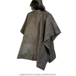 Poncho militaire d'occasion - Vert olive