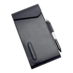Porte-carnet T.A GK Pro Copland cuir synth&eacute;tique clip 50 mm - Noir