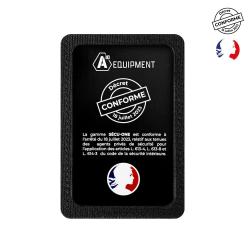 Porte-carte FDO A10 Equipment auto-agrippant S&Eacute;CU-ONE L. - Noir