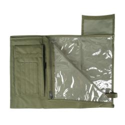 Porte-carte topographique pliable Mil-Tec en polyester - Vert olive