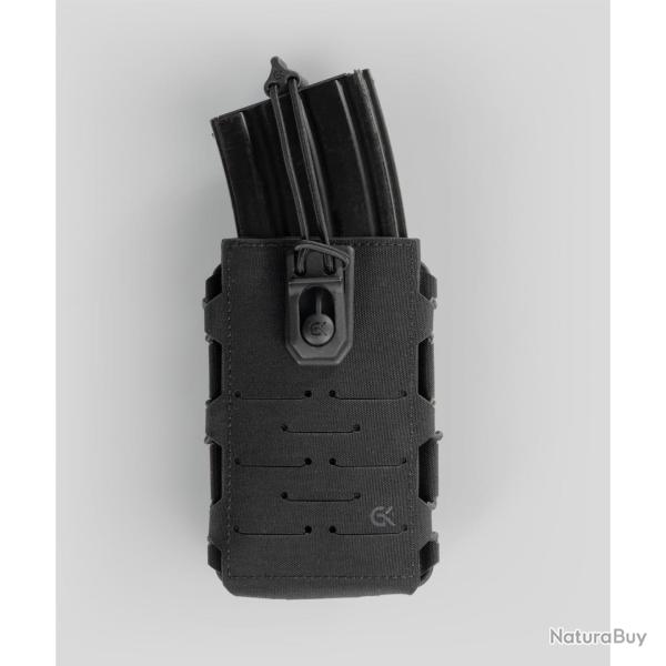 Porte-chargeur 5.56 GK Dutycall polyamide 500D d�coupe laser - Noir