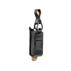 Porte-chargeur 9 mm Fast Pistol Frog Pro &agrave; r&eacute;tention &eacute;lastique - Noir