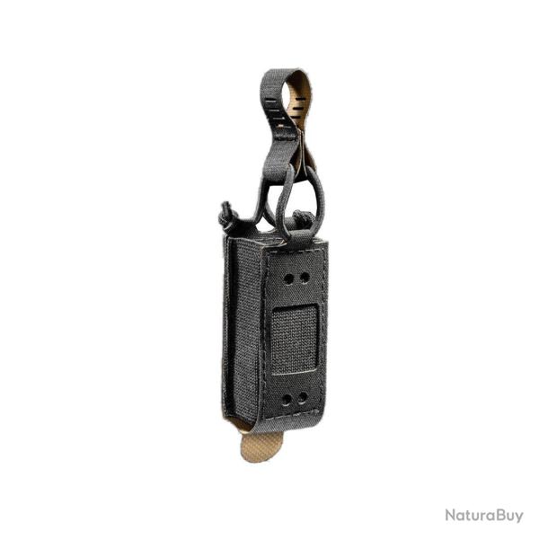 Porte-chargeur 9 mm Fast Pistol Frog Pro � r�tention �lastique - Noir