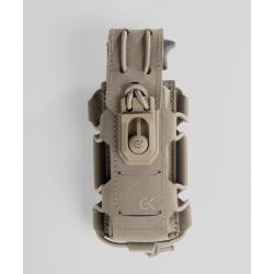 Porte-chargeur 9 mm GK Dutycall sur platine MOLLE - Coyote