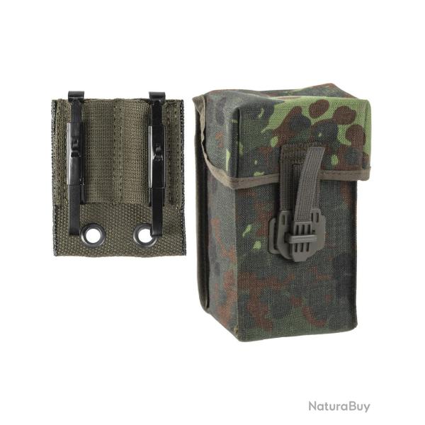 Porte-chargeur G3 7.62 Mil-Tec en Cordura avec adaptateur - Flecktarn